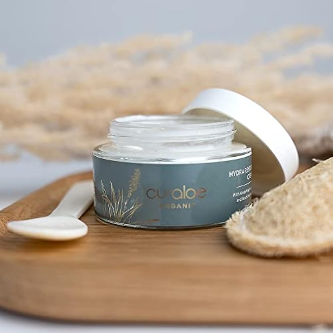 Curaloe ORGANIC ALOE VERA HYDRA RESTORE CREAM 50ML - Image 2
